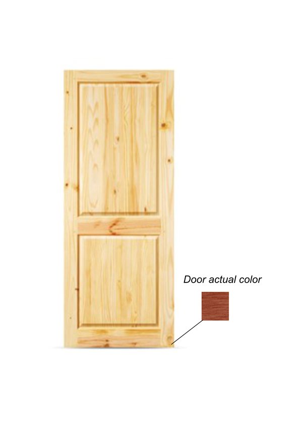 MERANTI DOOR,COLONIAL, 2 PANEL, 83X211.5CM