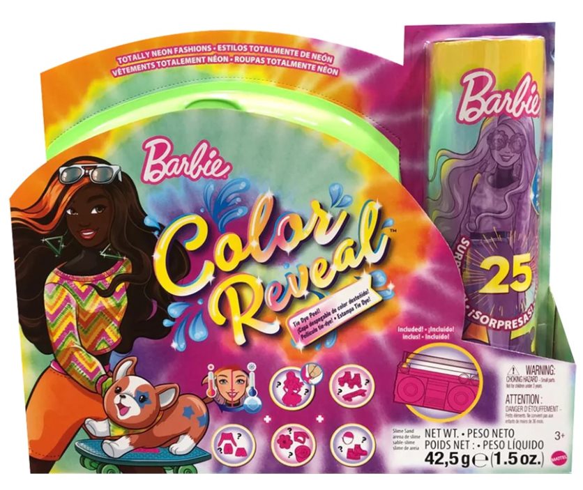 Barbie Color Reveal Tie Dye Peel