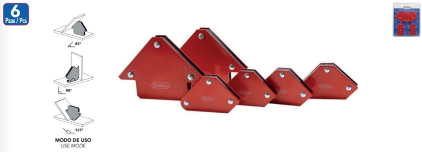 Magnetic Welding Holder Set - 6Pcs