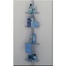 Shower caddy - 4 large adjustable self-draining shelves.