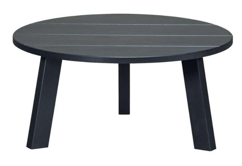 Woood Side Table Benson - Matte Black