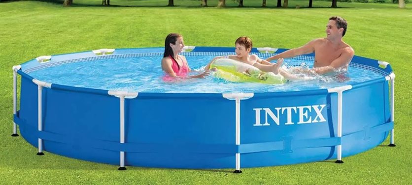 Intex Metal Frame Pool Set