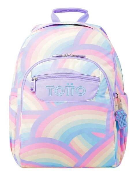 Gommas Laptop Backpack - Rainbow Print