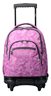 Renglones School Backpack With Wheels - Pink Camo