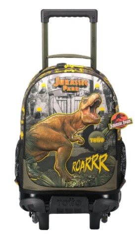 30 Years Jurassic Park Backpack With Wheels - medium
