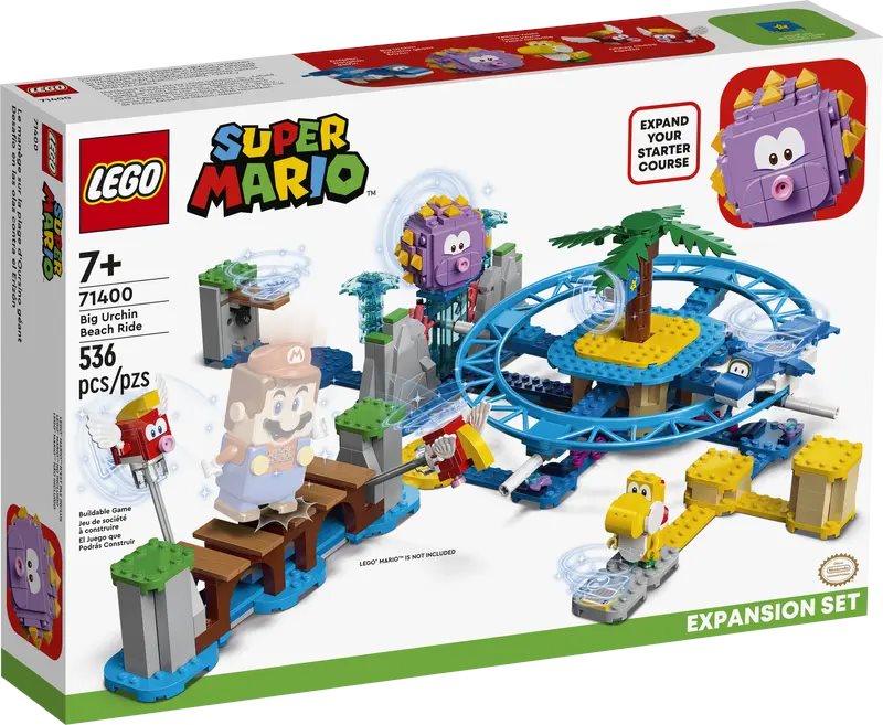 Lego Super Mario Big Urchin Beach Ride Expansion Set