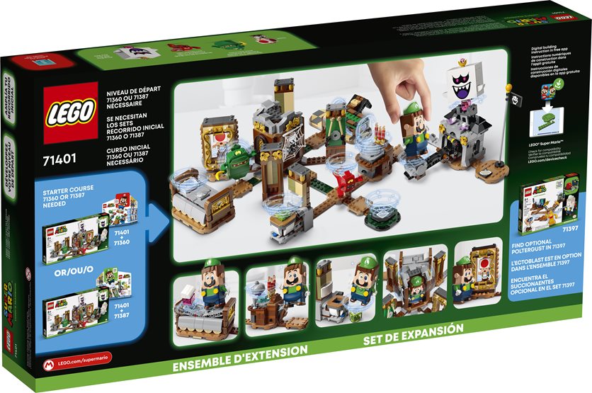 Lego Super Mario Luigi&apos;s Mansion Haunt-and-Seek Expansion Set