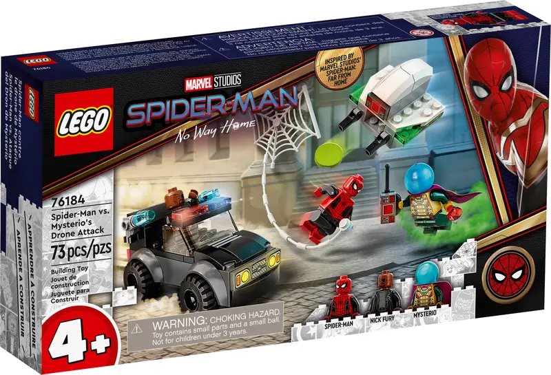 Lego Spider-Man Vs. Mysterio&apos;s Drone Attack