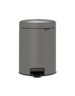 Pedal Bin newIcon, 5L - Mineral Concrete Grey