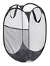 Whitmor Pop & Fold Laundry Hamper - Black