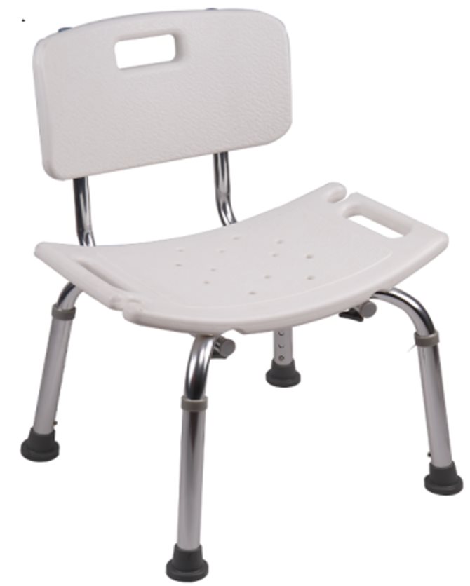 Bathroom Chair With Backrest