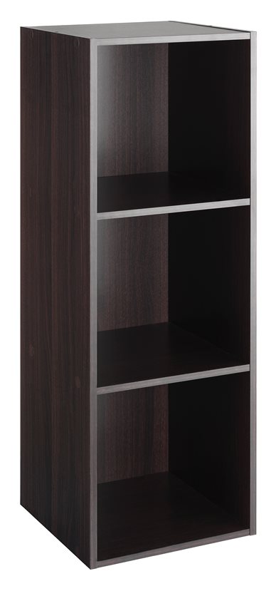 Whitmor Cube Organizer 3-Section - Espresso