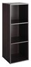 Whitmor Cube Organizer 3-Section - Espresso