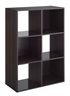 Whitmor Cube Organizer 6-Section - Espresso
