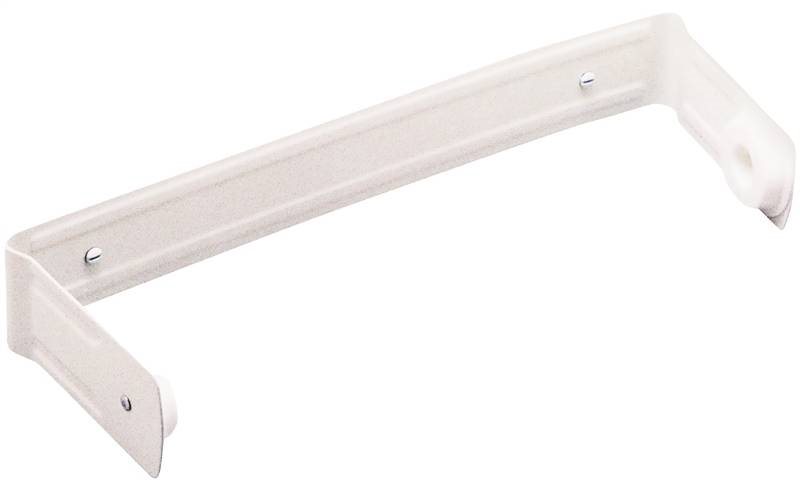 Metal paper towel holder.