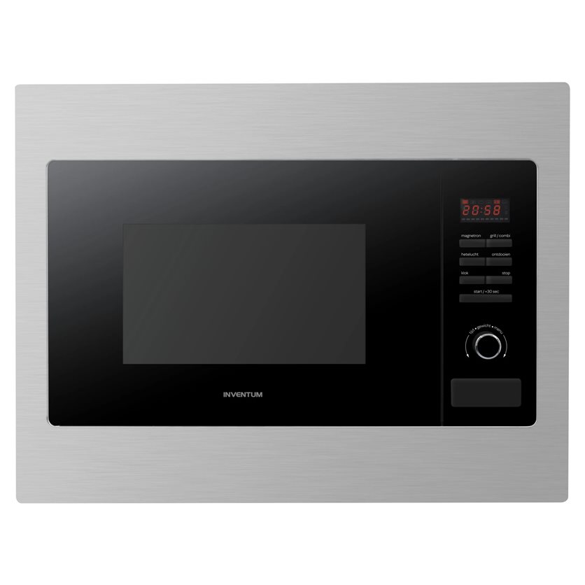 Inventum Combi Microwave - 25 Liters - Stainless Steel/Black