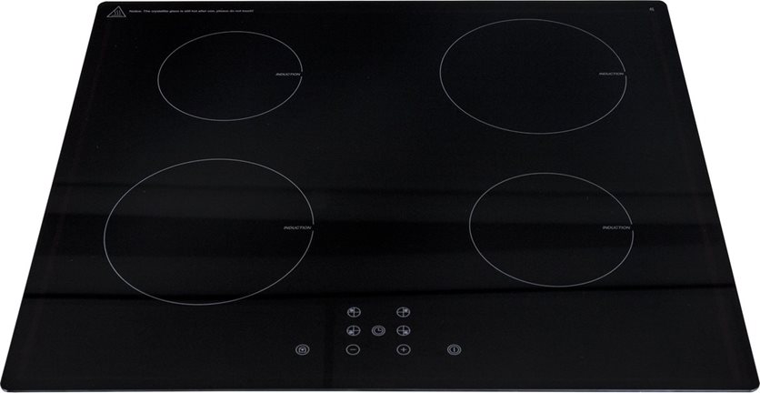 Exquisit Built-In Induction Hob - 4 Cooking Zones - Black