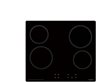 Exquisit Built-In Ceramic Hob - 4 Cooking Zones - Black