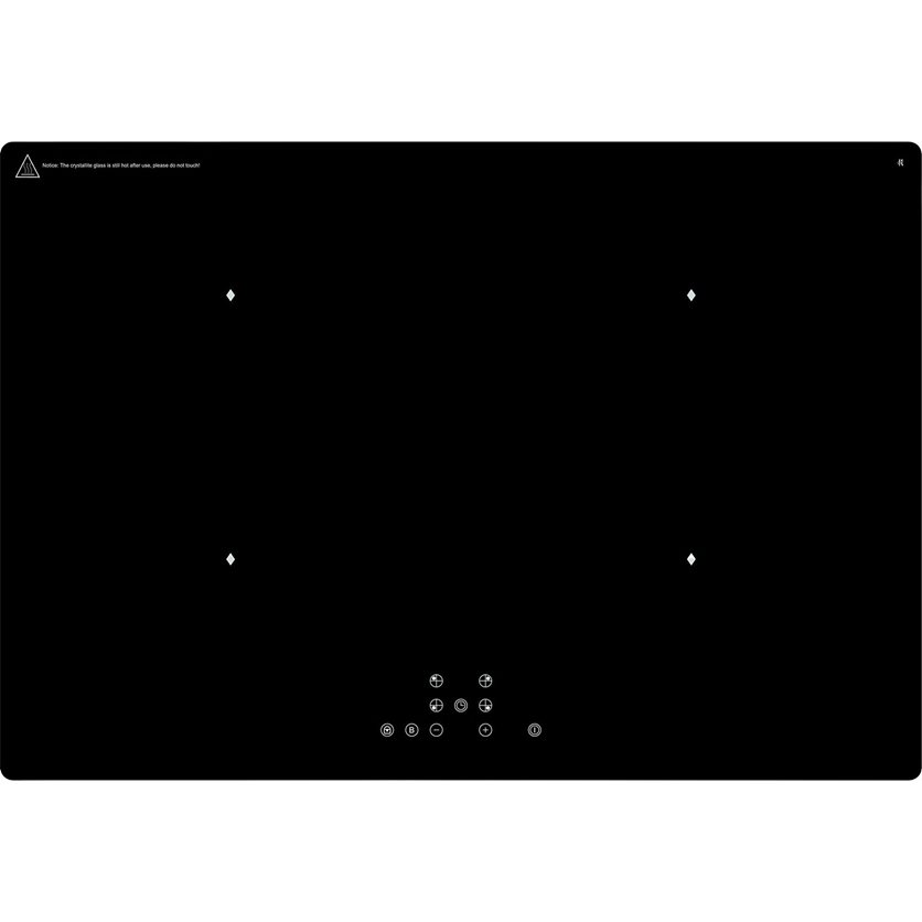 Exquisit Built-In Induction Hob - 4 Cooking Zones - Black