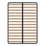 Slats Slate Frame - 2 x 14 - 140 x 200 - Matt Black