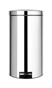 Pedal Bin Silent, 45L - Brilliant Steel