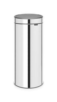Touch Bin New, 30L - Brilliant Steel
