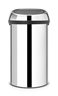 Touch Bin, 60L - Brilliant Steel
