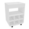 Bar Trolley India White