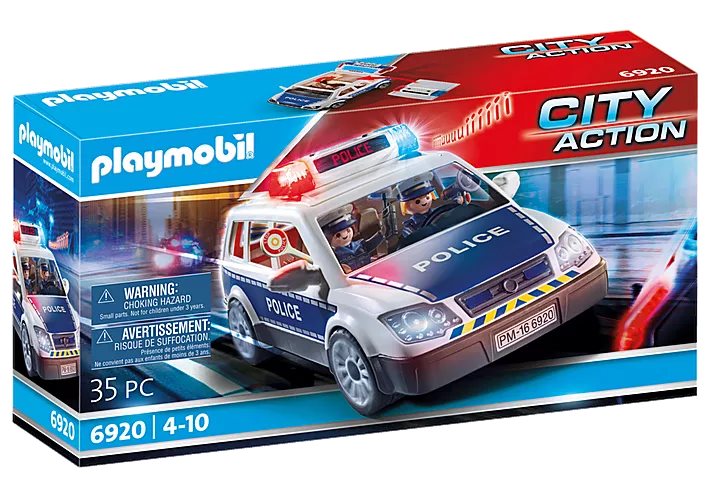 Squad Car With Lights And Sound