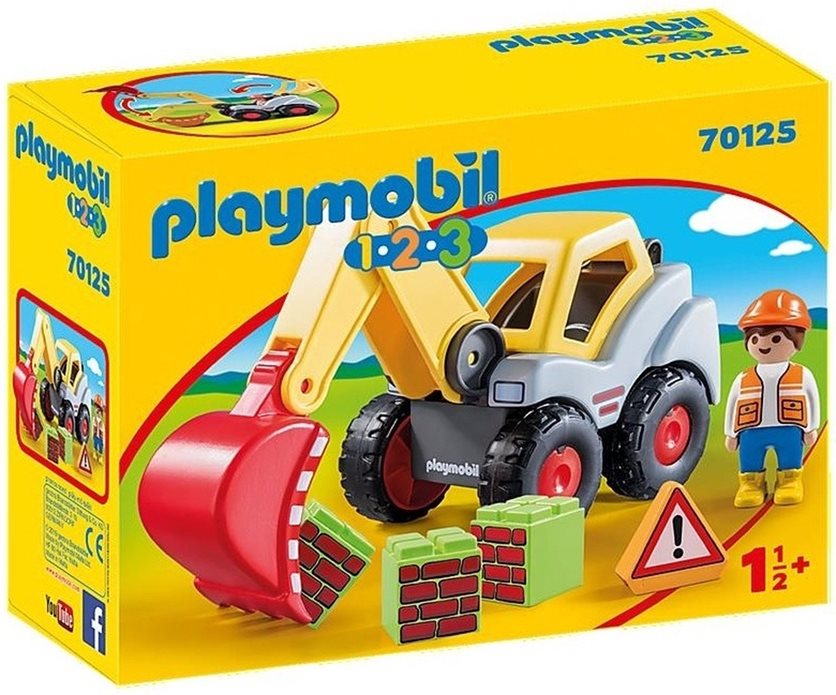 Playmobil Excavator - Ideal for budding builders!