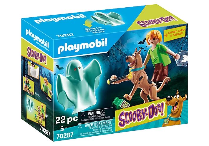 Scooby-Doo Scooby And Shaggy With Ghost