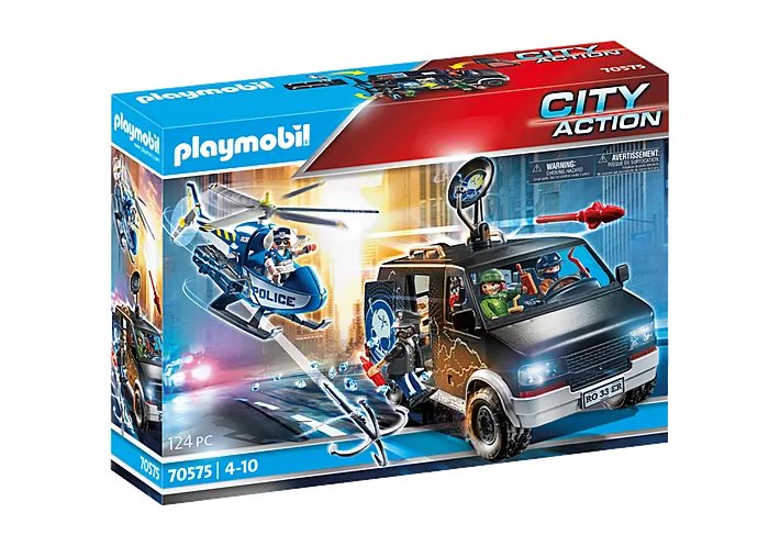 City Action Police Helicopter - Pursuit Of The Getaway Vehicle
