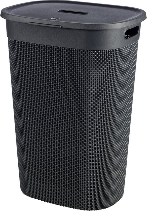 Filo Laundry Basket With Lid - 55L