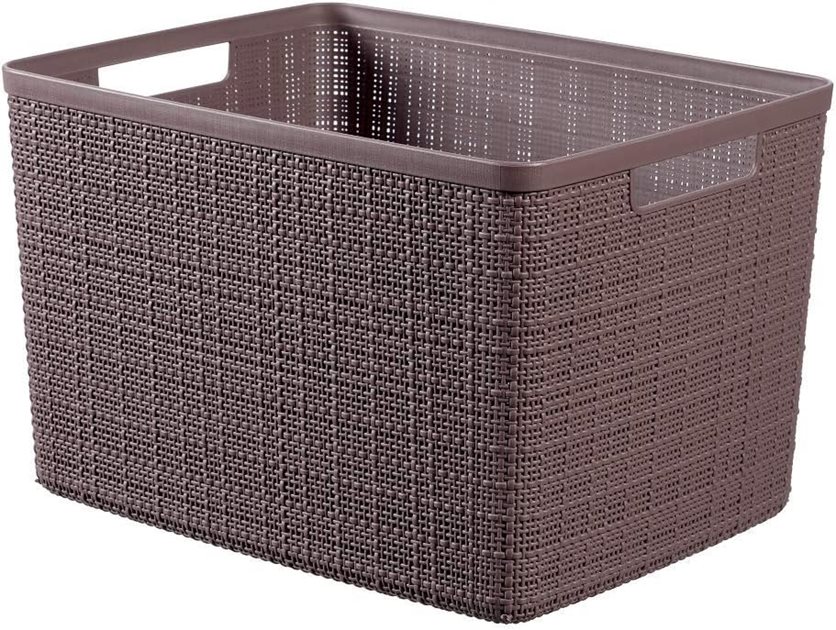 Rectangular Jute Basket - 20L