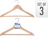 Clothes Hangers - Wood - 3Pcs