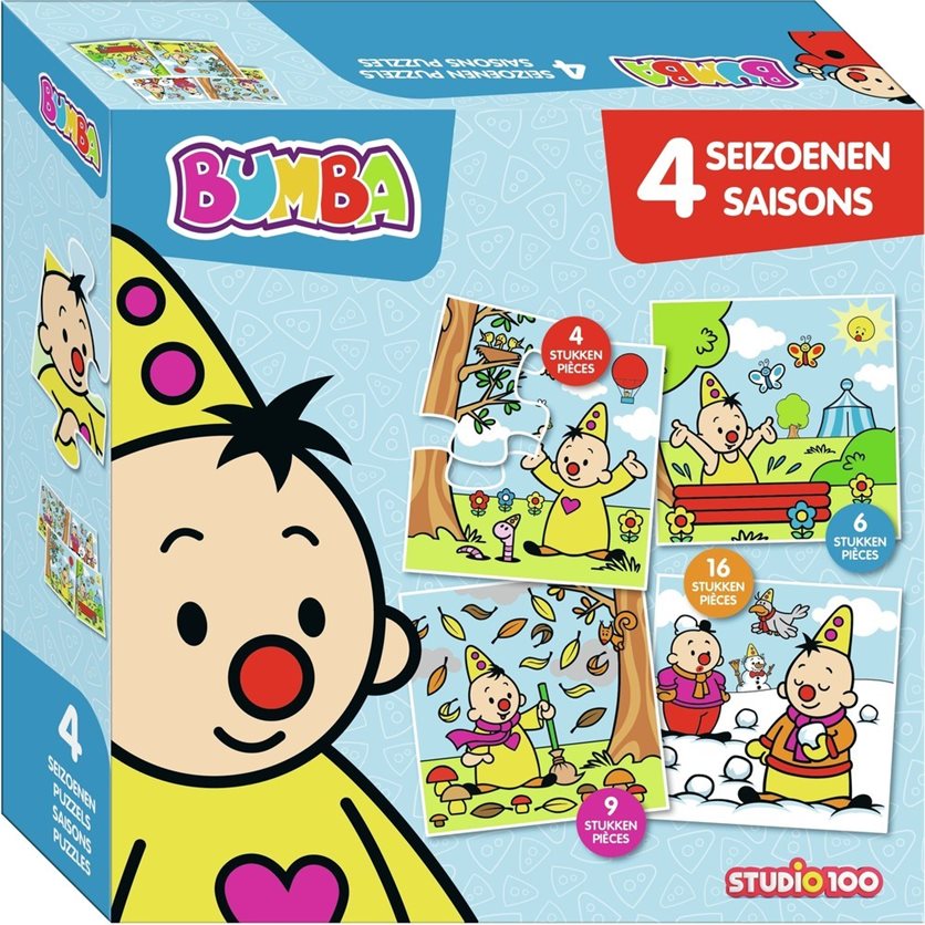 Bumba Puzzle - Seasons - 4/6/9/16 Pieces