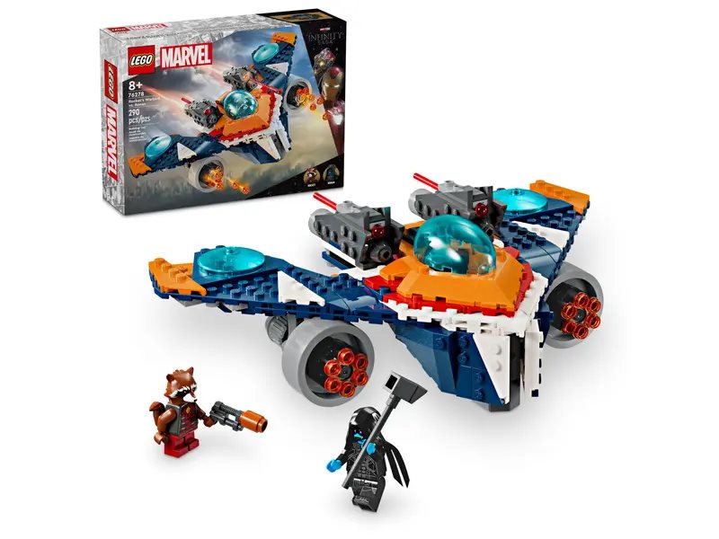 Lego Marvel - Rockets Warbird Vs Ronan