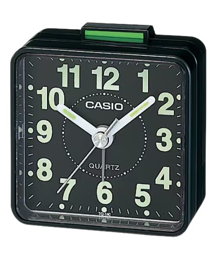 Casio TQ-140-1E Analog Alarm Clock