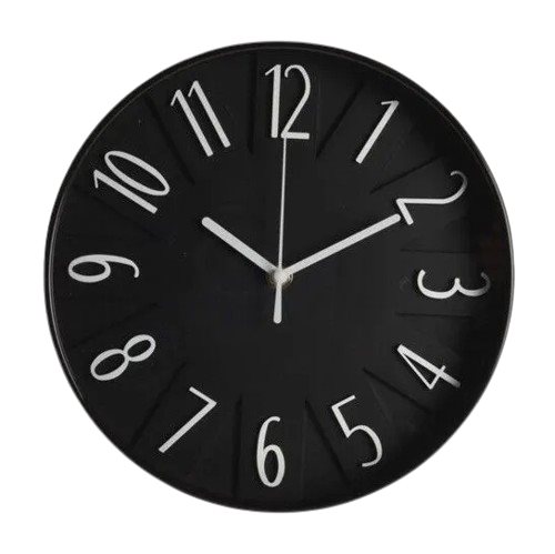 Modern Black Wall Clock