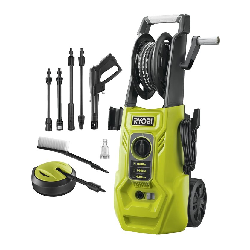 Ryobi 140 BAR Electric Pressure Washer