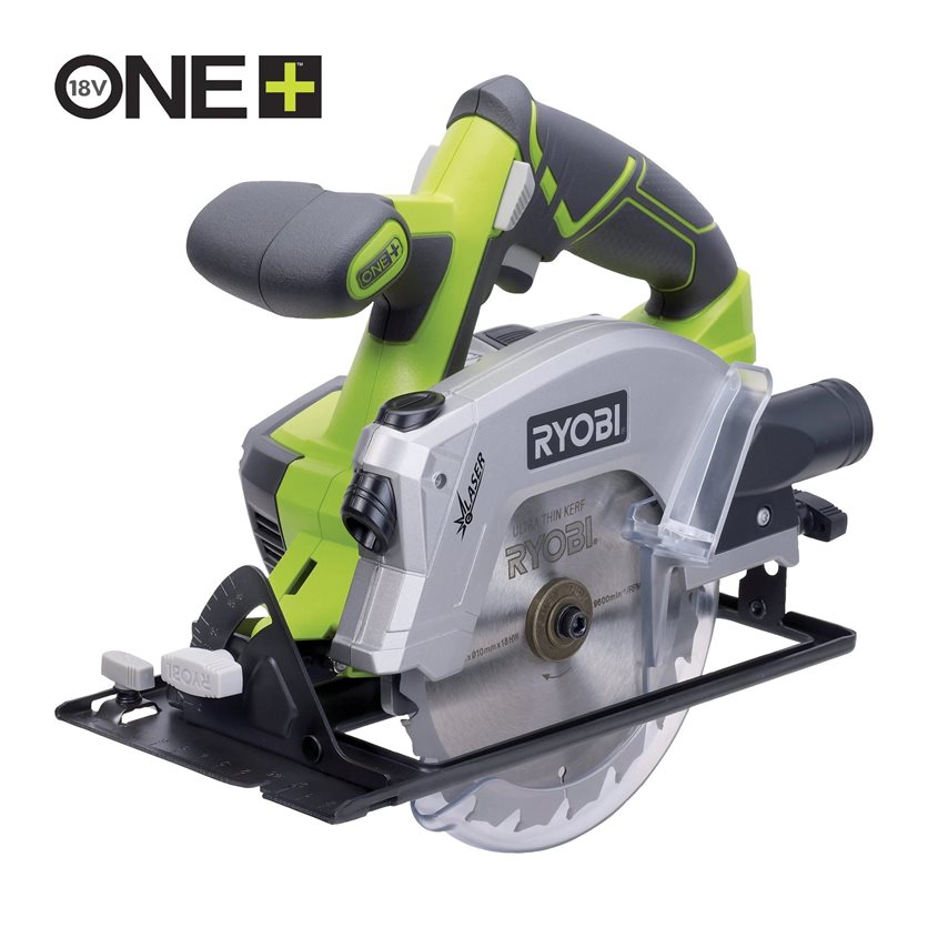 Ryobi ONE+ 18V Cordless Circular Saw with Laser (Excl. Battery)