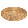 Woven Water Hyacinth Pouffe