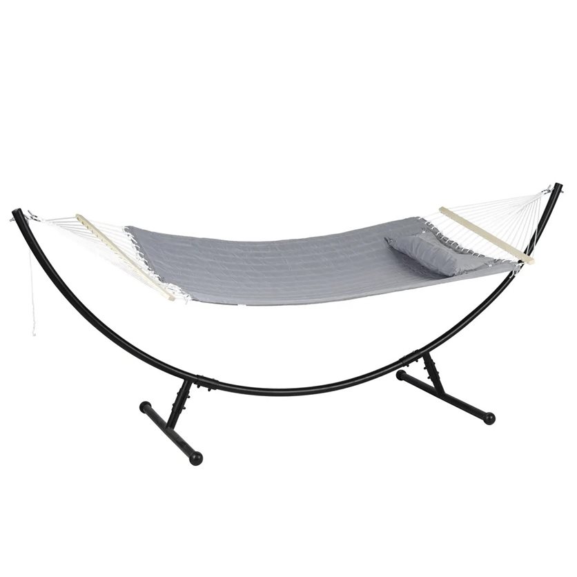 Quilted Hammock - Pearl Grey