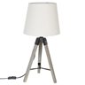 Tripod Lamp - Wood - H58cm