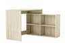Corner L-Shaped Desk in Shannon Oak