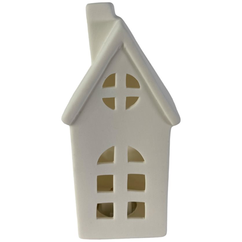 Ceramic House with LED Light