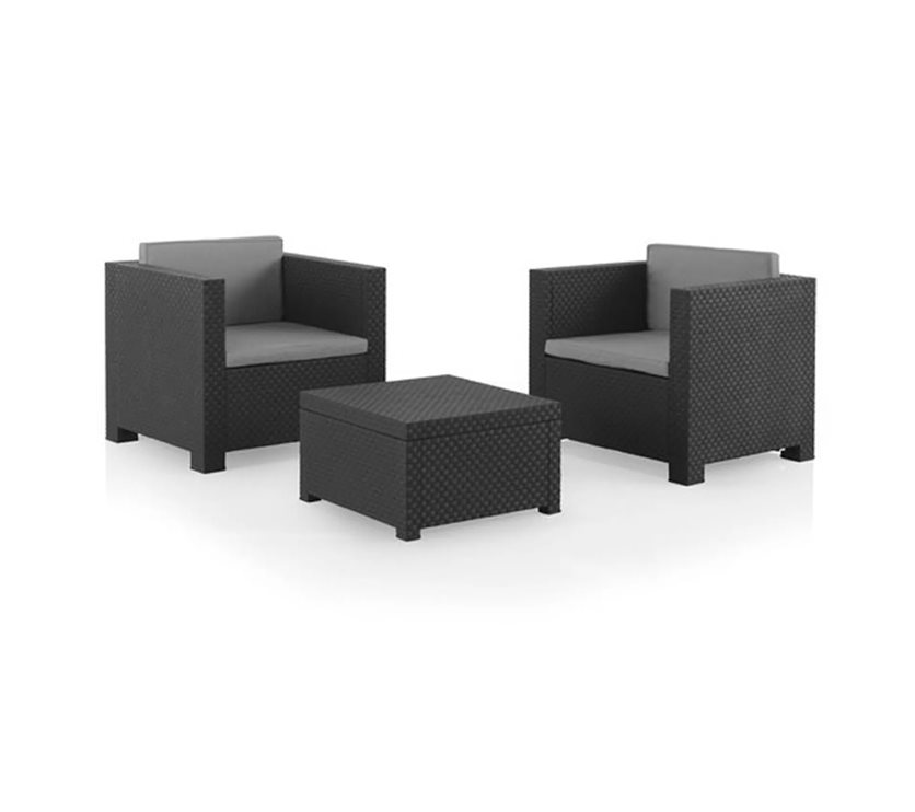 Shaf Diva Garden Furniture Set Anthracite