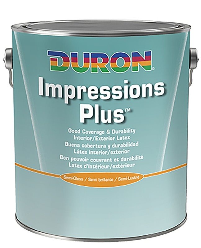 Duron Impressions Plus Semi-Gloss - White - 1 Gallon