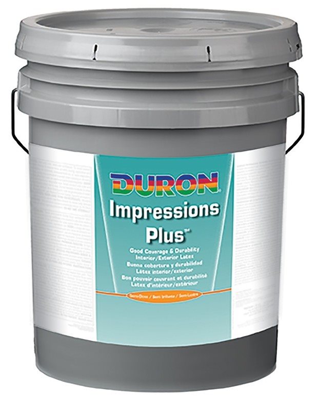 Duron Impressions Plus Semi-Gloss - White - 5 Gallon