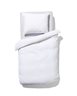 Duvet Cover Soft Cotton White – 140x200/220 cm